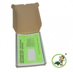 Lieferscheintaschen C5 Grün aus Papier, VPE 500 unterverpackt zu 250 Stück
